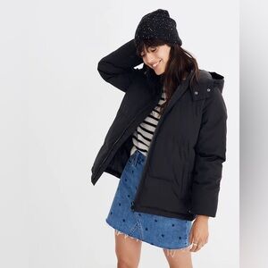 Madewell quilted puffer parka XXS